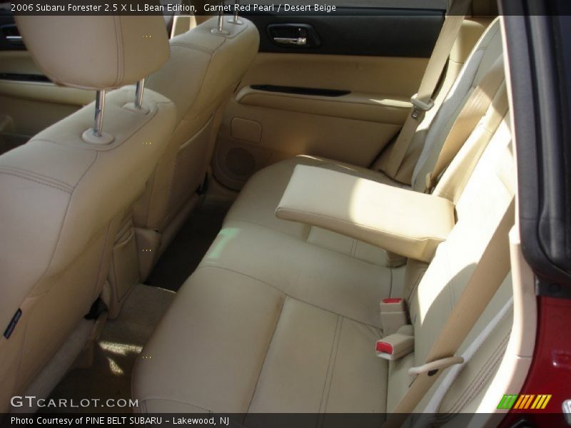Garnet Red Pearl / Desert Beige 2006 Subaru Forester 2.5 X L.L.Bean Edition