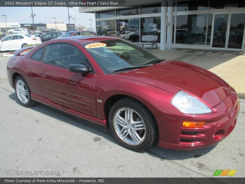 Ultra Red Pearl / Sand Blast 2003 Mitsubishi Eclipse GT Coupe