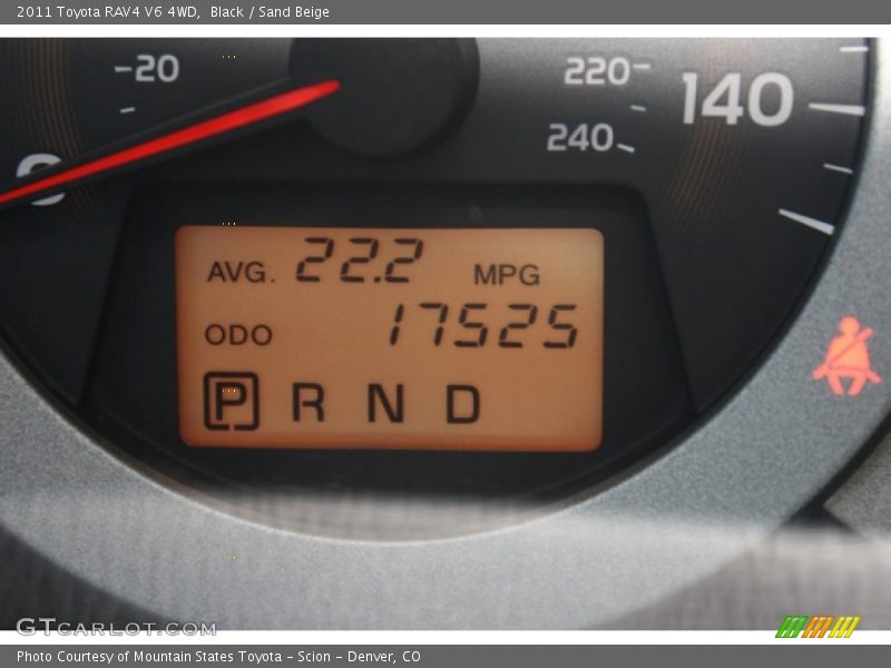 Black / Sand Beige 2011 Toyota RAV4 V6 4WD