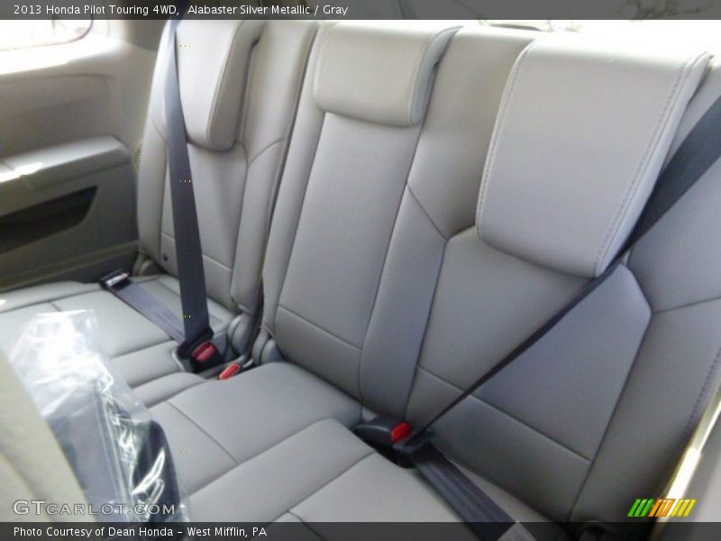 Alabaster Silver Metallic / Gray 2013 Honda Pilot Touring 4WD