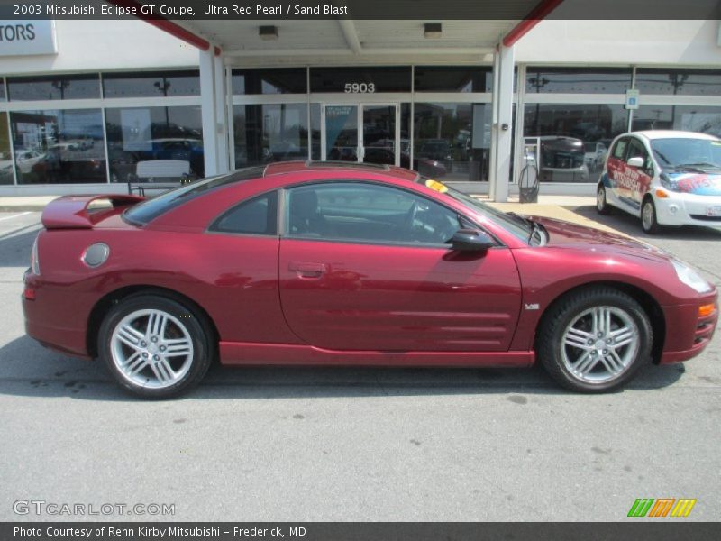 Ultra Red Pearl / Sand Blast 2003 Mitsubishi Eclipse GT Coupe