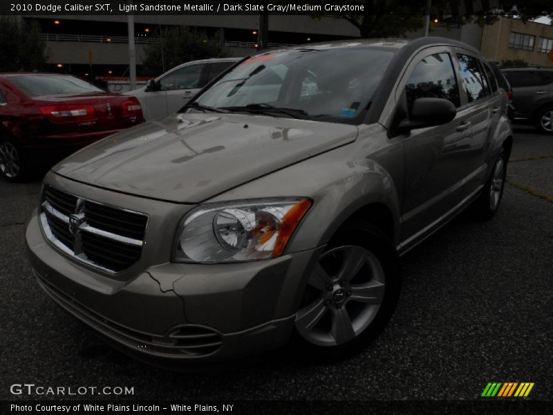Light Sandstone Metallic / Dark Slate Gray/Medium Graystone 2010 Dodge Caliber SXT