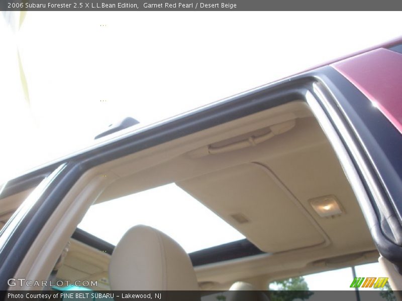 Garnet Red Pearl / Desert Beige 2006 Subaru Forester 2.5 X L.L.Bean Edition