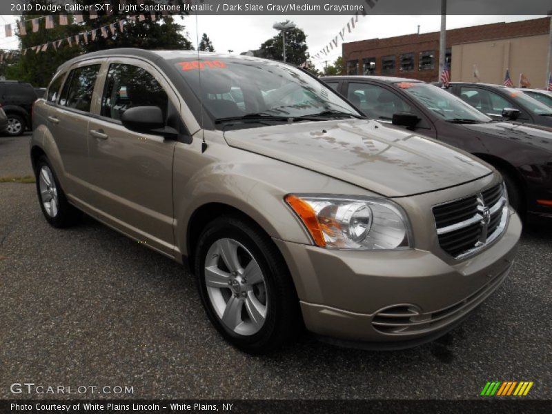 Light Sandstone Metallic / Dark Slate Gray/Medium Graystone 2010 Dodge Caliber SXT