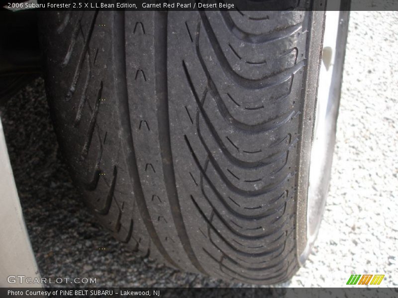Garnet Red Pearl / Desert Beige 2006 Subaru Forester 2.5 X L.L.Bean Edition