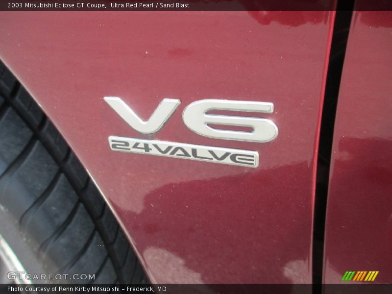 Ultra Red Pearl / Sand Blast 2003 Mitsubishi Eclipse GT Coupe