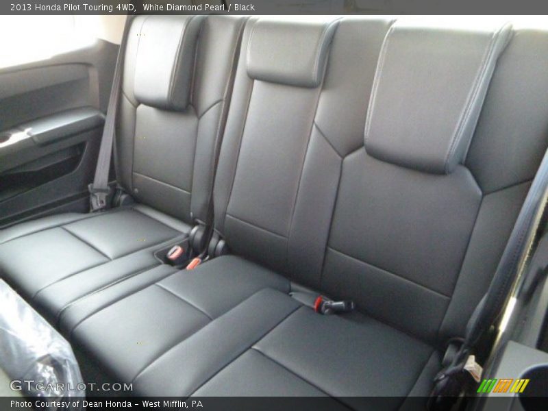 White Diamond Pearl / Black 2013 Honda Pilot Touring 4WD