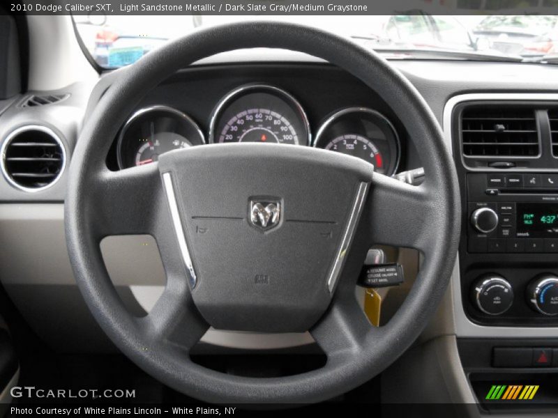 Light Sandstone Metallic / Dark Slate Gray/Medium Graystone 2010 Dodge Caliber SXT