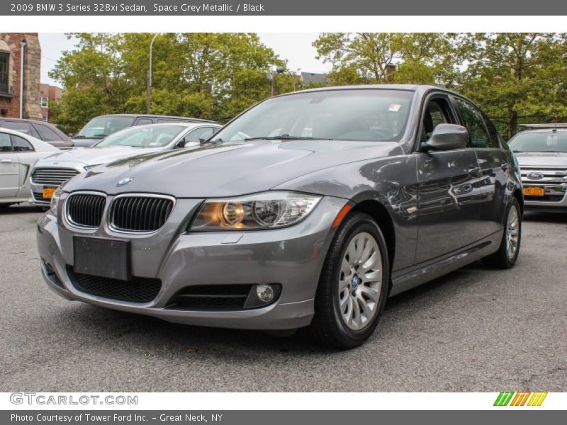 Space Grey Metallic / Black 2009 BMW 3 Series 328xi Sedan