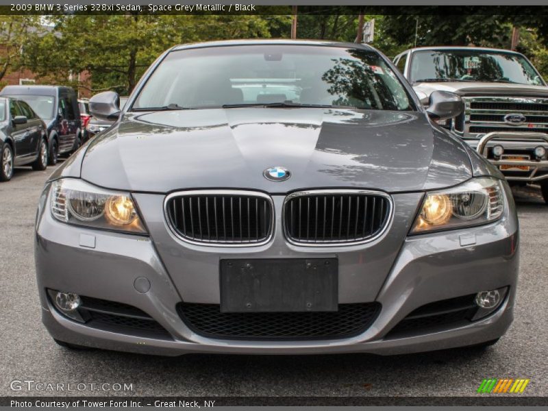 Space Grey Metallic / Black 2009 BMW 3 Series 328xi Sedan