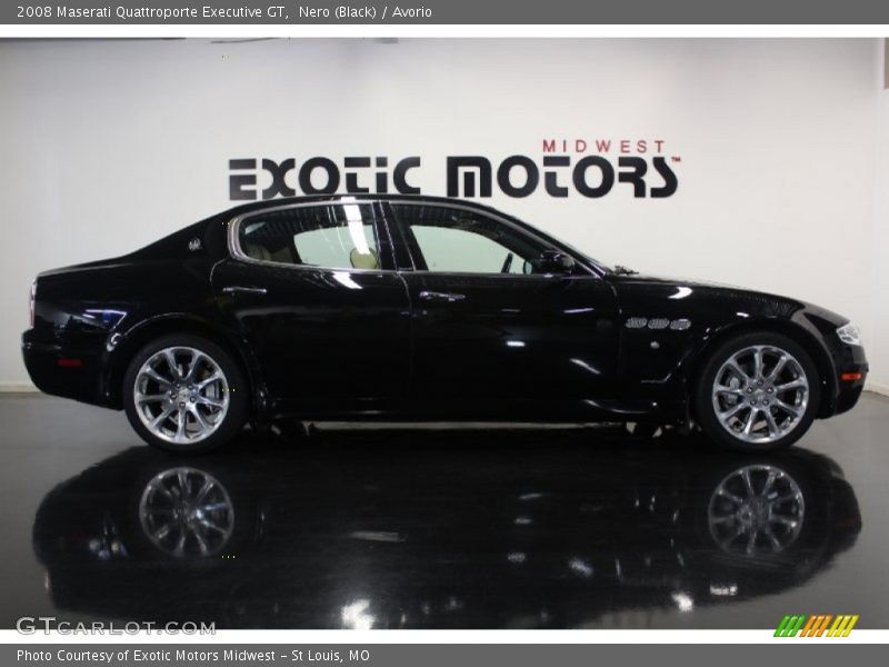 Nero (Black) / Avorio 2008 Maserati Quattroporte Executive GT