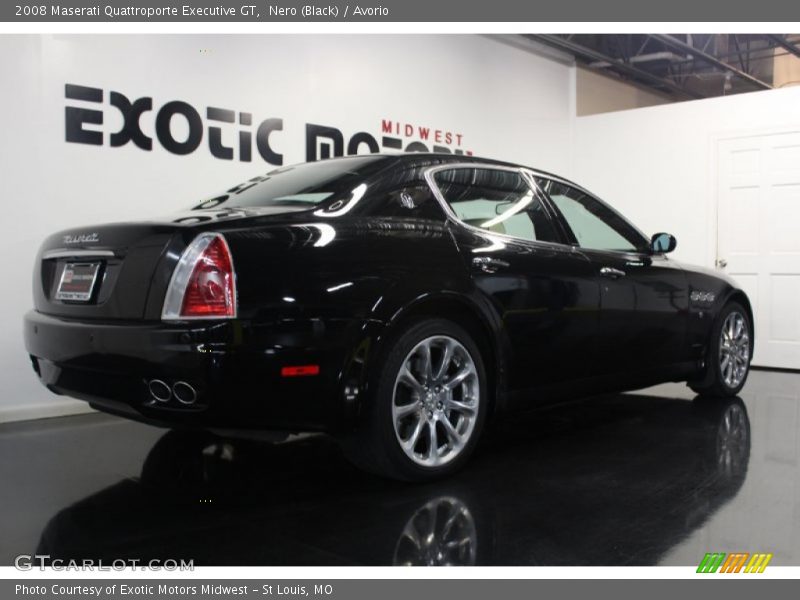 Nero (Black) / Avorio 2008 Maserati Quattroporte Executive GT