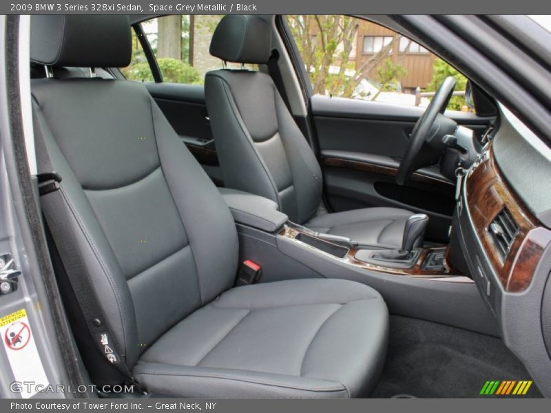 Space Grey Metallic / Black 2009 BMW 3 Series 328xi Sedan