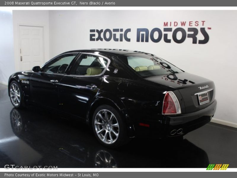Nero (Black) / Avorio 2008 Maserati Quattroporte Executive GT