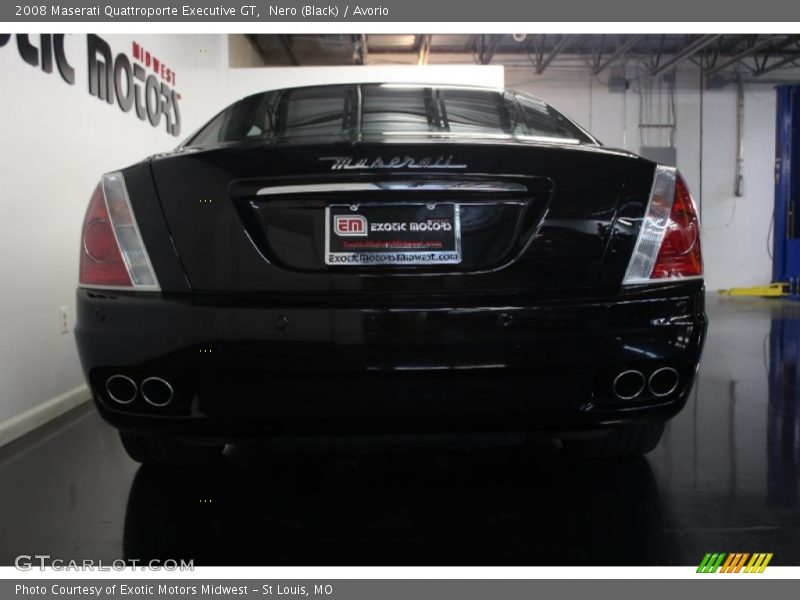 Nero (Black) / Avorio 2008 Maserati Quattroporte Executive GT