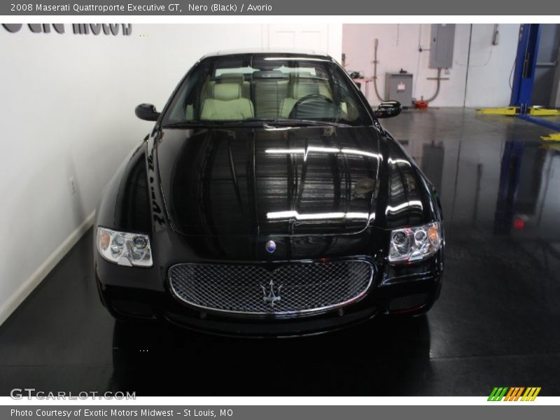 Nero (Black) / Avorio 2008 Maserati Quattroporte Executive GT