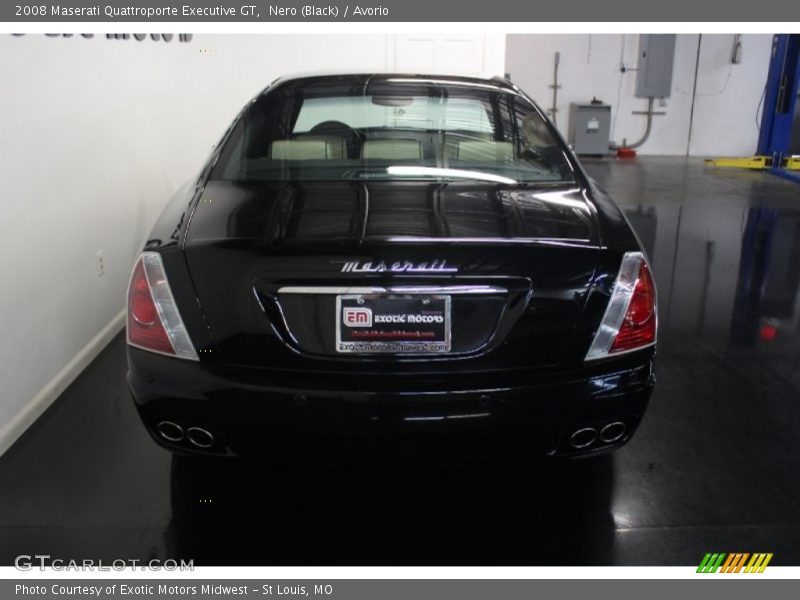 Nero (Black) / Avorio 2008 Maserati Quattroporte Executive GT