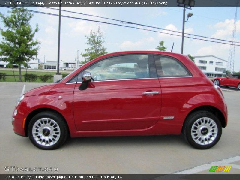  2012 500 Lounge Rosso Brillante (Red)