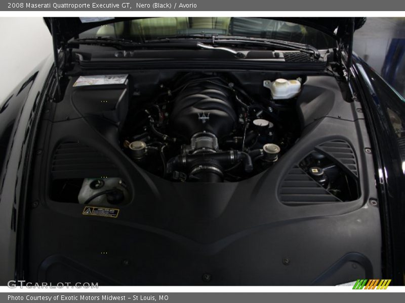 Nero (Black) / Avorio 2008 Maserati Quattroporte Executive GT