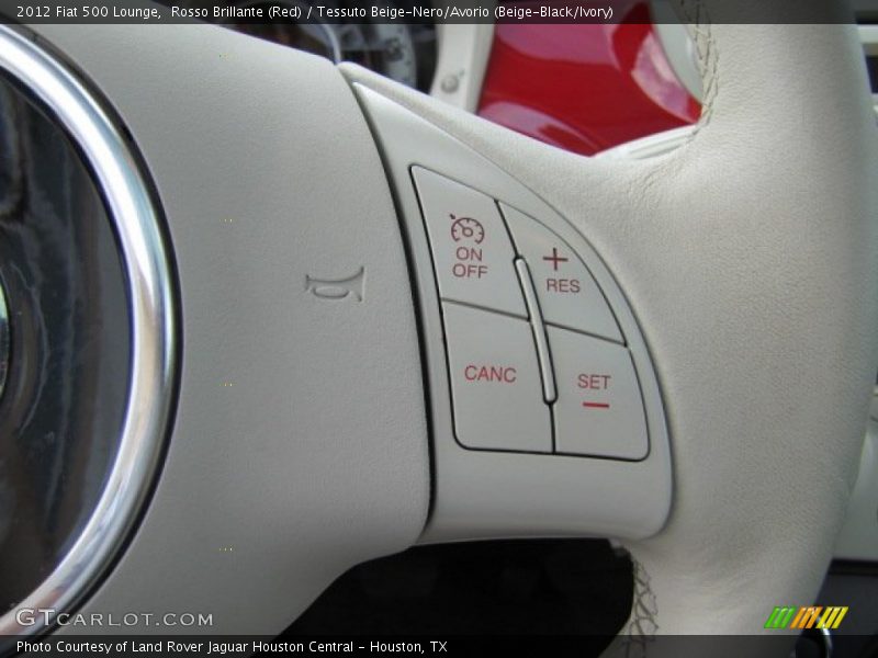 Controls of 2012 500 Lounge