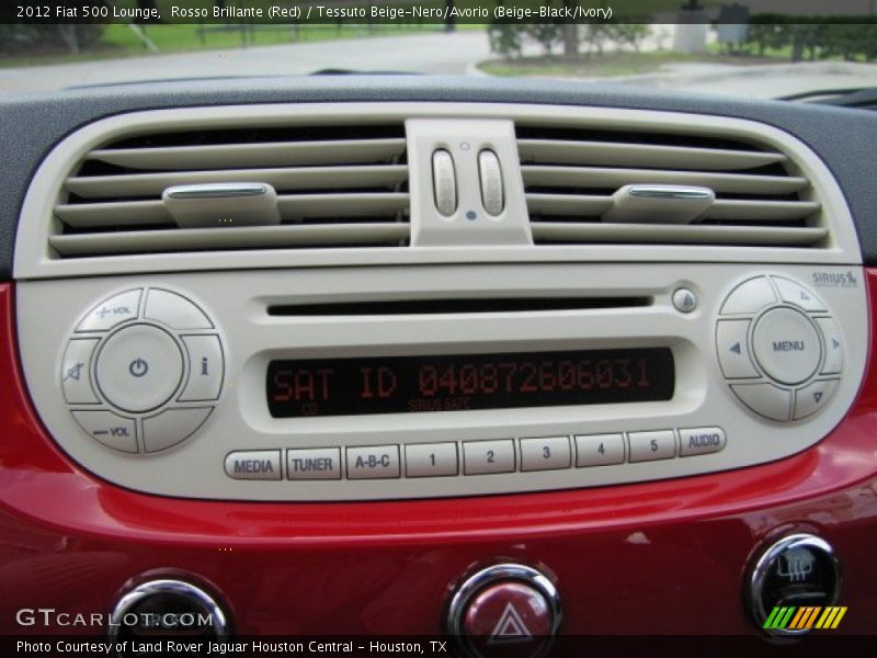 Audio System of 2012 500 Lounge