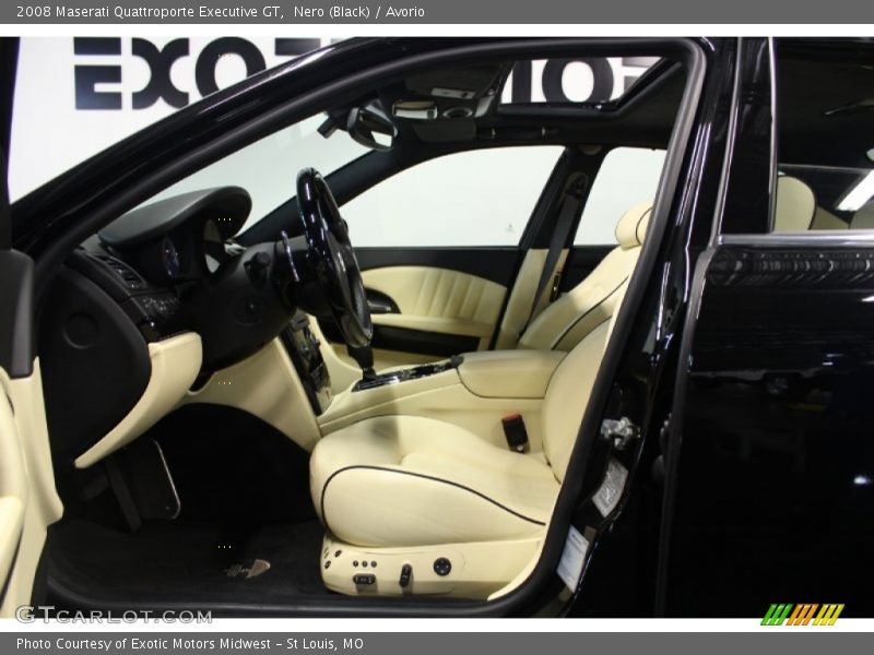 Nero (Black) / Avorio 2008 Maserati Quattroporte Executive GT