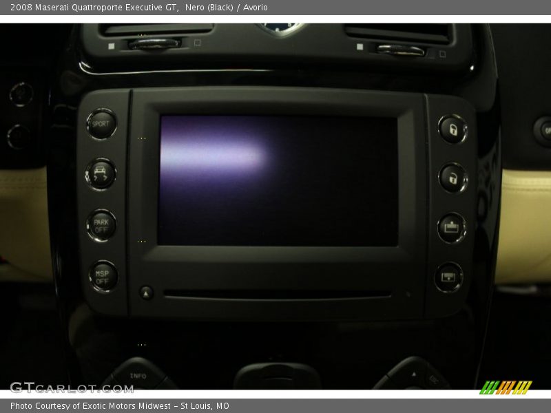 Nero (Black) / Avorio 2008 Maserati Quattroporte Executive GT