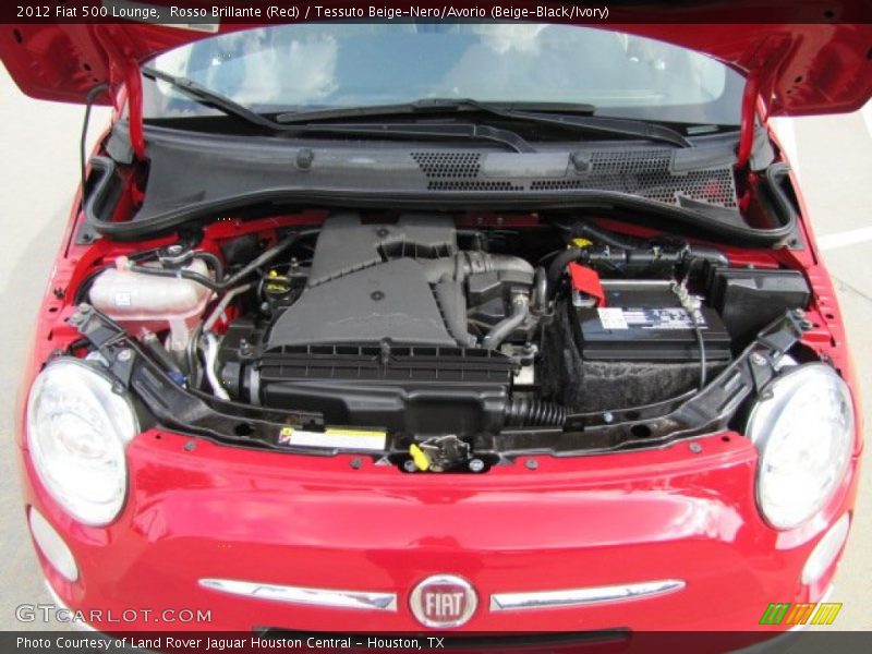  2012 500 Lounge Engine - 1.4 Liter SOHC 16-Valve MultiAir 4 Cylinder