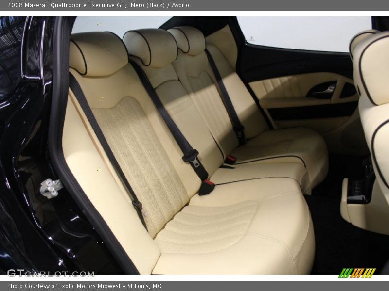 Rear Seat of 2008 Quattroporte Executive GT