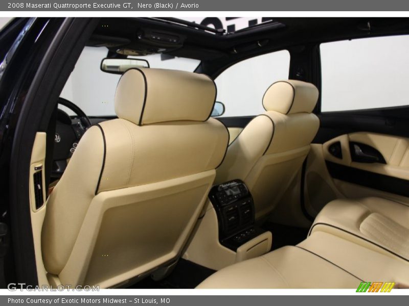 Nero (Black) / Avorio 2008 Maserati Quattroporte Executive GT
