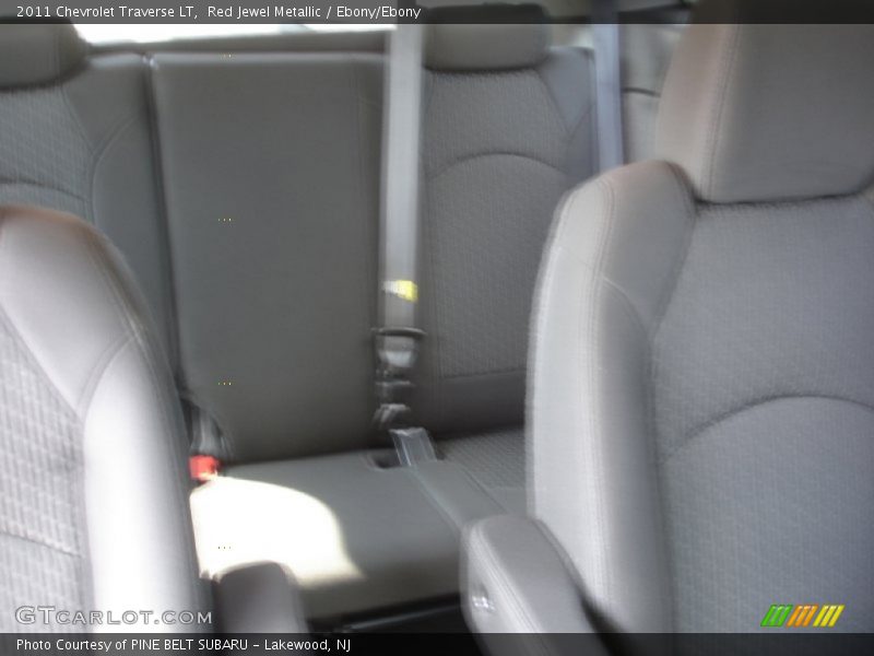 Red Jewel Metallic / Ebony/Ebony 2011 Chevrolet Traverse LT