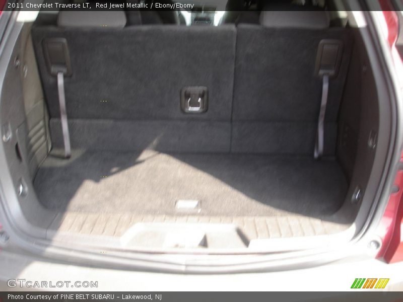 Red Jewel Metallic / Ebony/Ebony 2011 Chevrolet Traverse LT