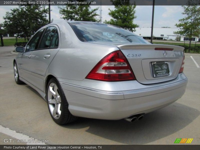 Iridium Silver Metallic / Ash 2007 Mercedes-Benz C 230 Sport