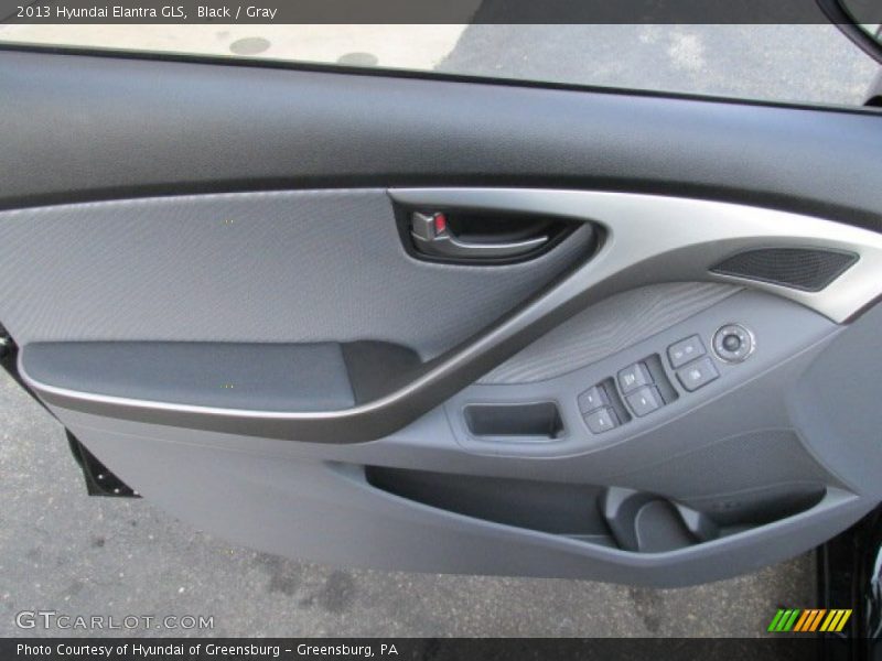 Black / Gray 2013 Hyundai Elantra GLS