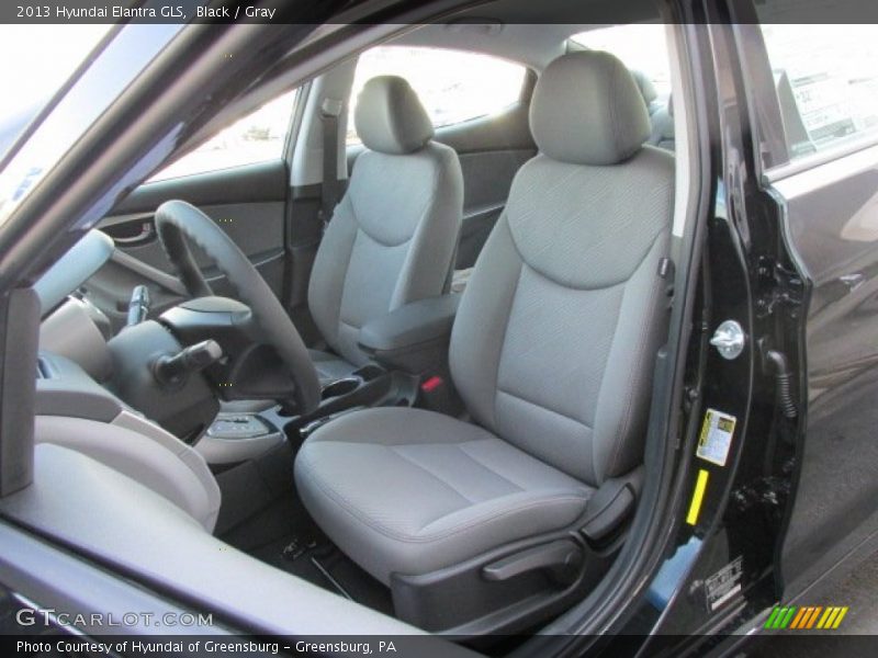 Black / Gray 2013 Hyundai Elantra GLS