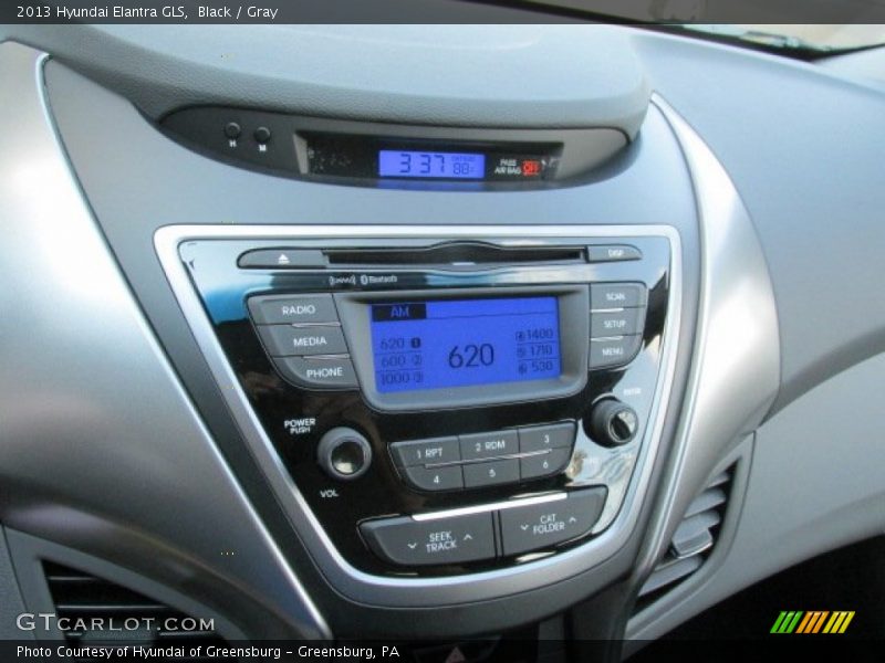 Black / Gray 2013 Hyundai Elantra GLS