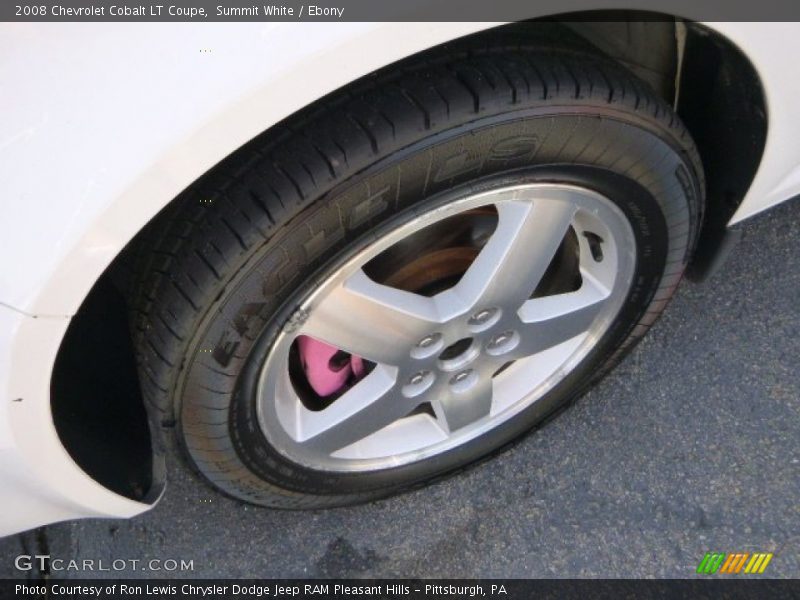 Summit White / Ebony 2008 Chevrolet Cobalt LT Coupe