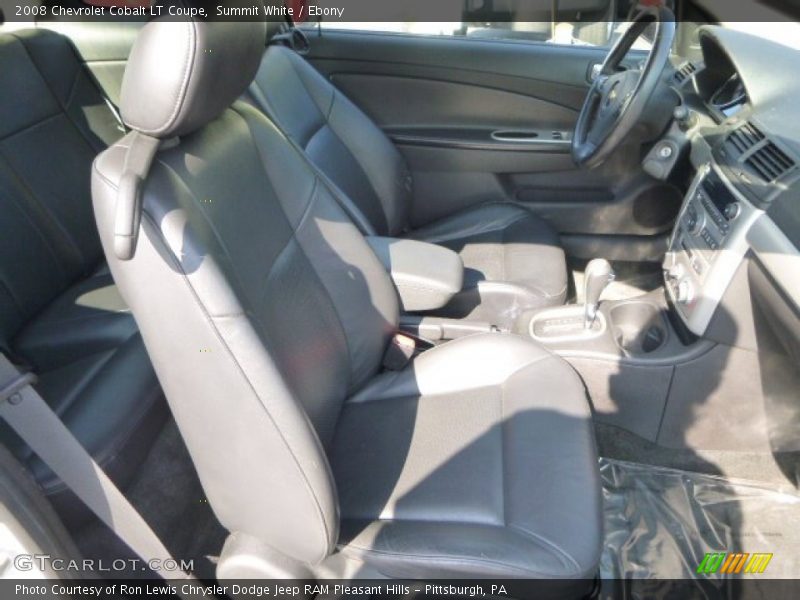 Summit White / Ebony 2008 Chevrolet Cobalt LT Coupe