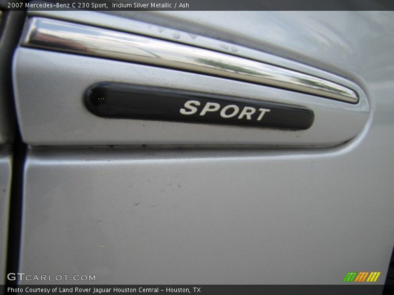Iridium Silver Metallic / Ash 2007 Mercedes-Benz C 230 Sport