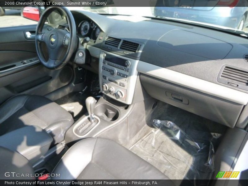 Summit White / Ebony 2008 Chevrolet Cobalt LT Coupe