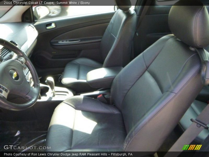 Summit White / Ebony 2008 Chevrolet Cobalt LT Coupe