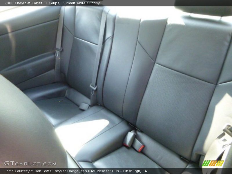 Summit White / Ebony 2008 Chevrolet Cobalt LT Coupe