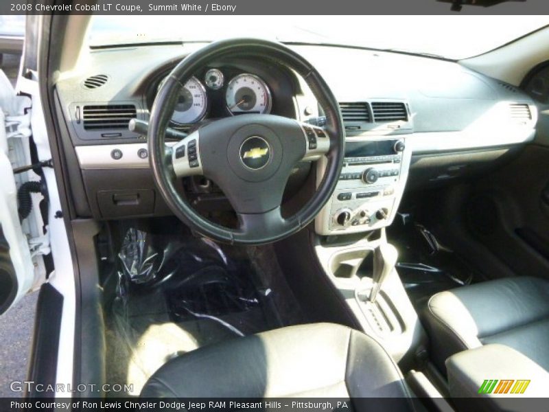 Summit White / Ebony 2008 Chevrolet Cobalt LT Coupe