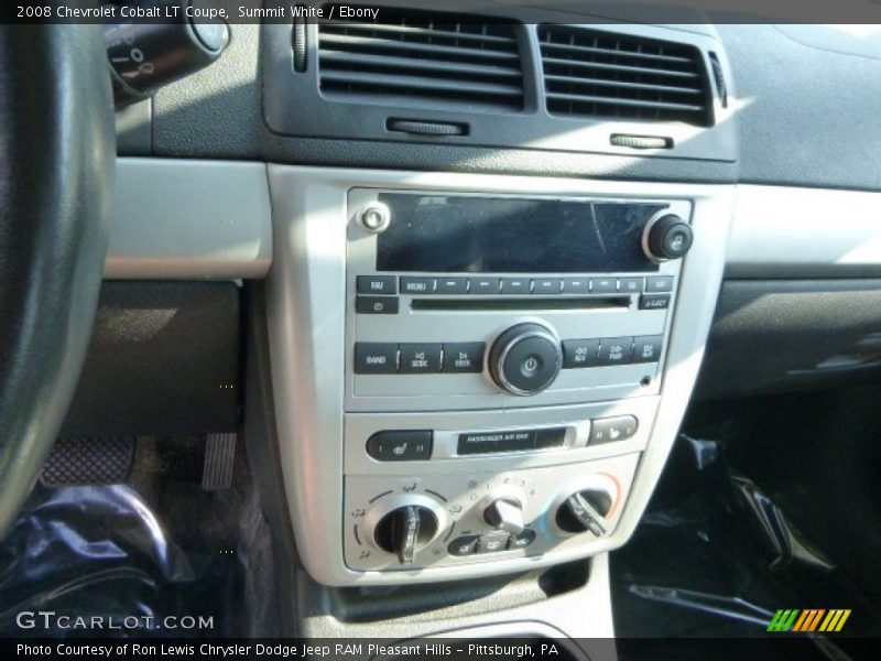 Summit White / Ebony 2008 Chevrolet Cobalt LT Coupe