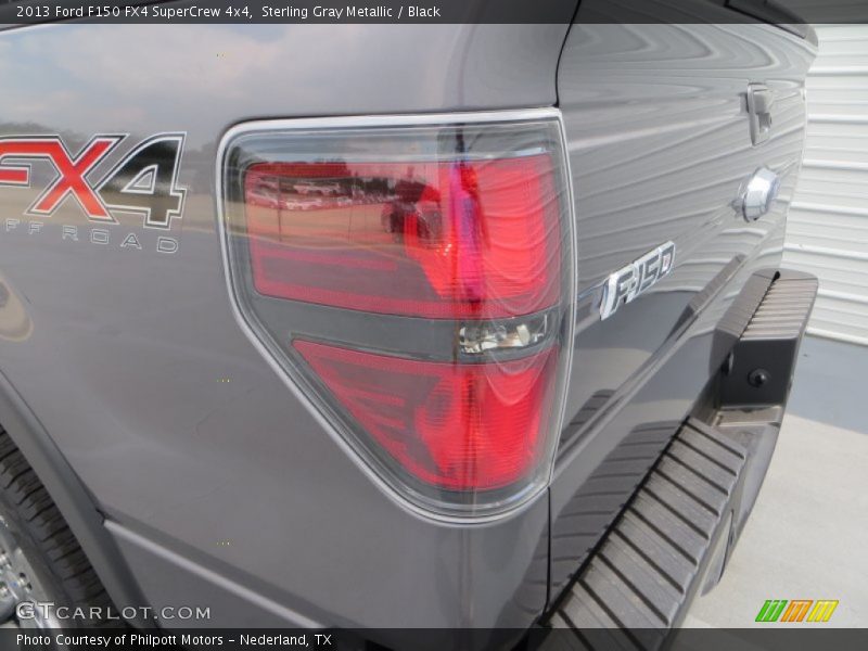 Sterling Gray Metallic / Black 2013 Ford F150 FX4 SuperCrew 4x4