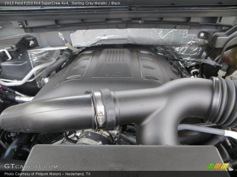Sterling Gray Metallic / Black 2013 Ford F150 FX4 SuperCrew 4x4