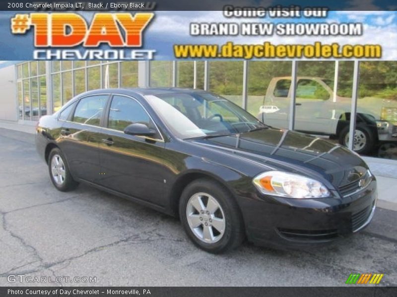Black / Ebony Black 2008 Chevrolet Impala LT