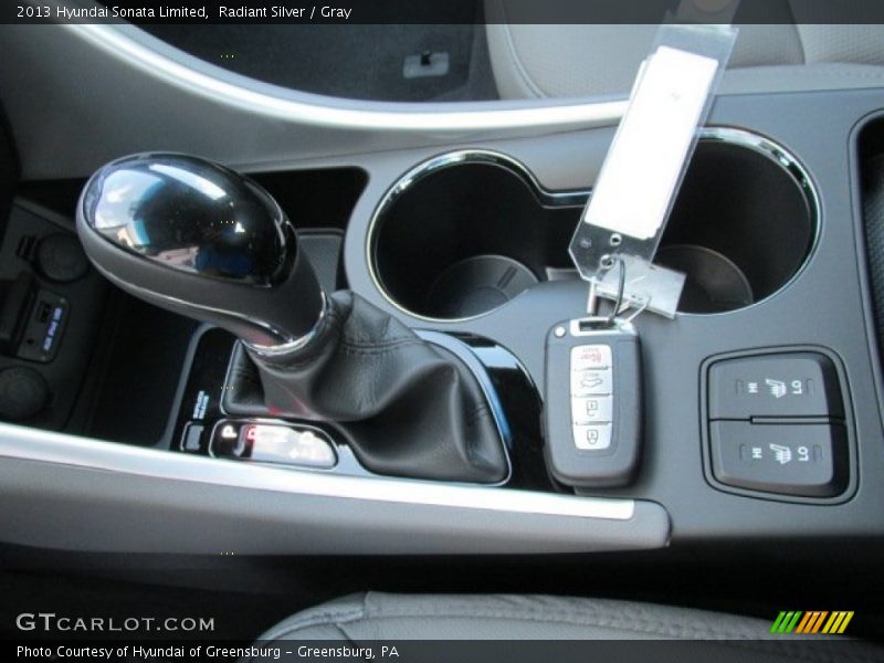 Radiant Silver / Gray 2013 Hyundai Sonata Limited