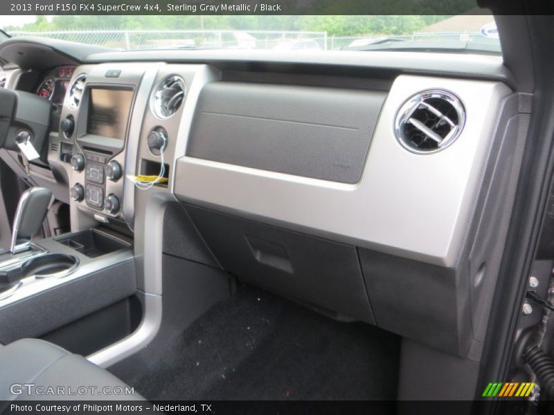 Sterling Gray Metallic / Black 2013 Ford F150 FX4 SuperCrew 4x4