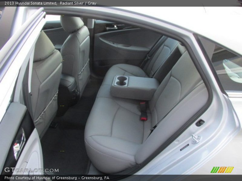 Radiant Silver / Gray 2013 Hyundai Sonata Limited